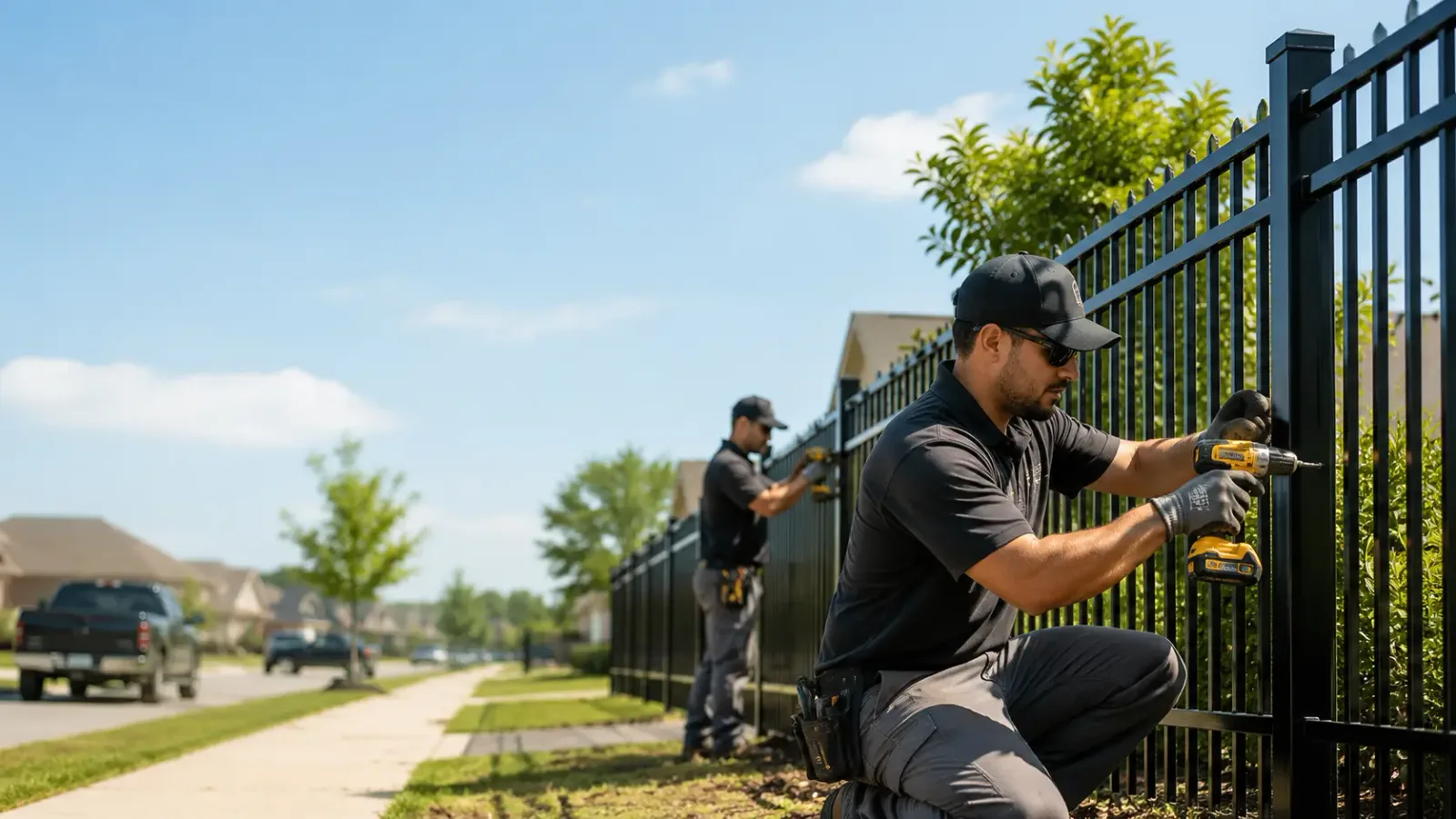 Metal Fence Installation in Modena, PA